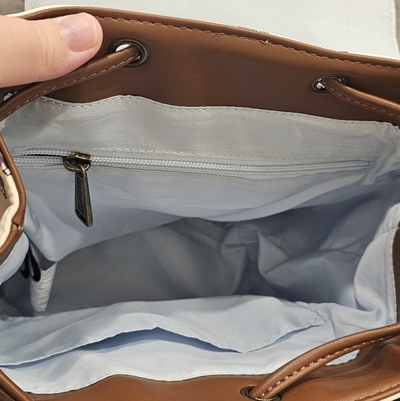 Loungefly Disney Winnie Pooh Character Cream & Brown Print Backpack - Picture 7 of 16